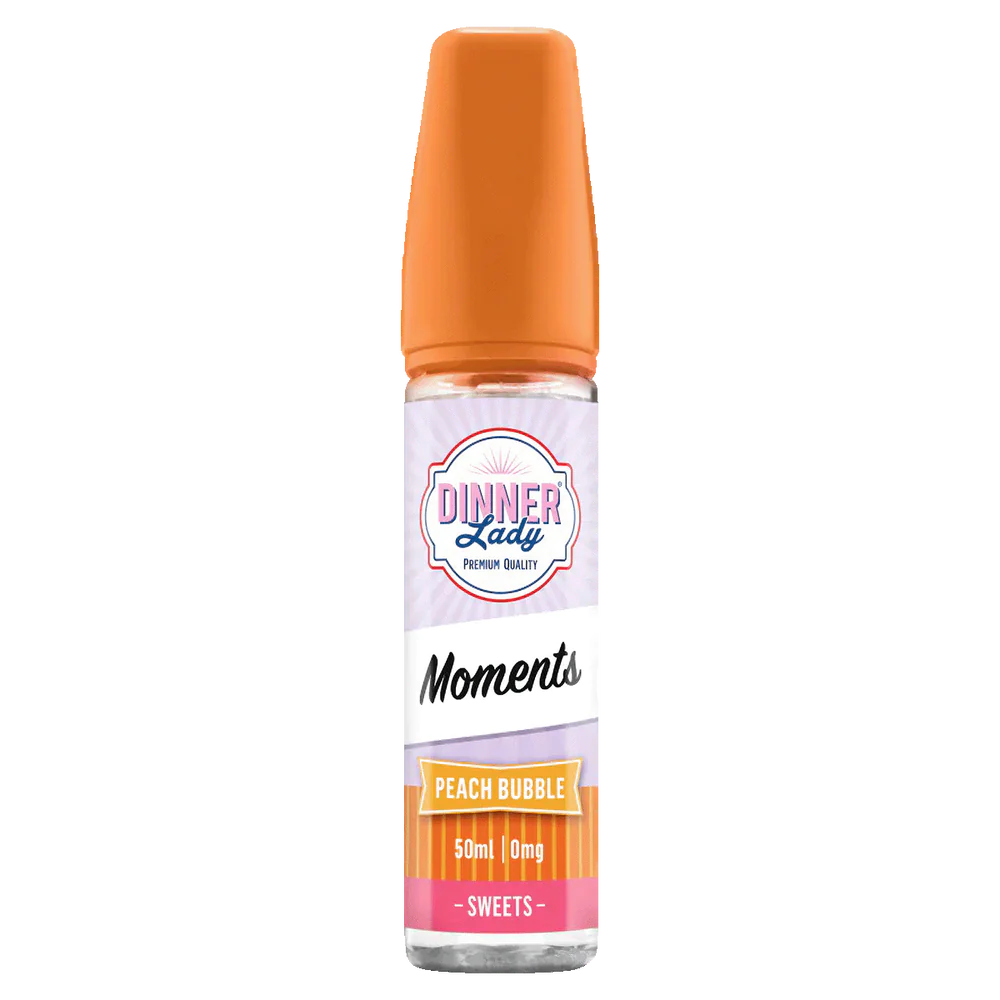 Peach Bubble - Dinner Lady Ice Moments | 60ML | 3MG, 6MG | Indian Vape Ninja Indian Vape Ninja