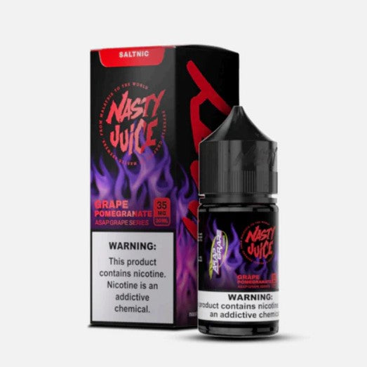 GRAPE POMEGRANATE by Nasty Salt | 30ML | 20,35,50MG | Indian Vape