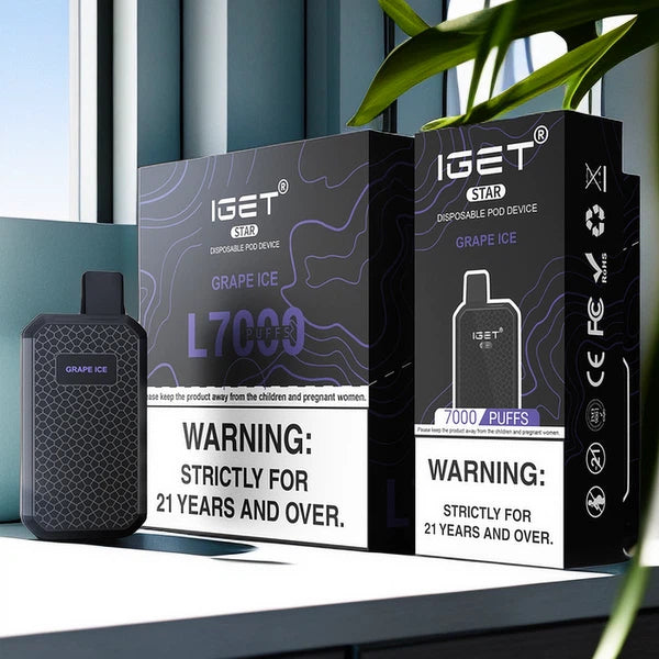 IGET STAR L7000 (7000 PUFFS) Disposbale Vape | Indian Vape Ninja Indian Vape Ninja