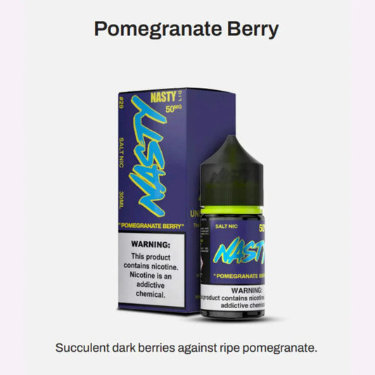 NASTY LIQ – Pomegranate Berry | 30ml Vape | 35MG 50MG | Indian Vape