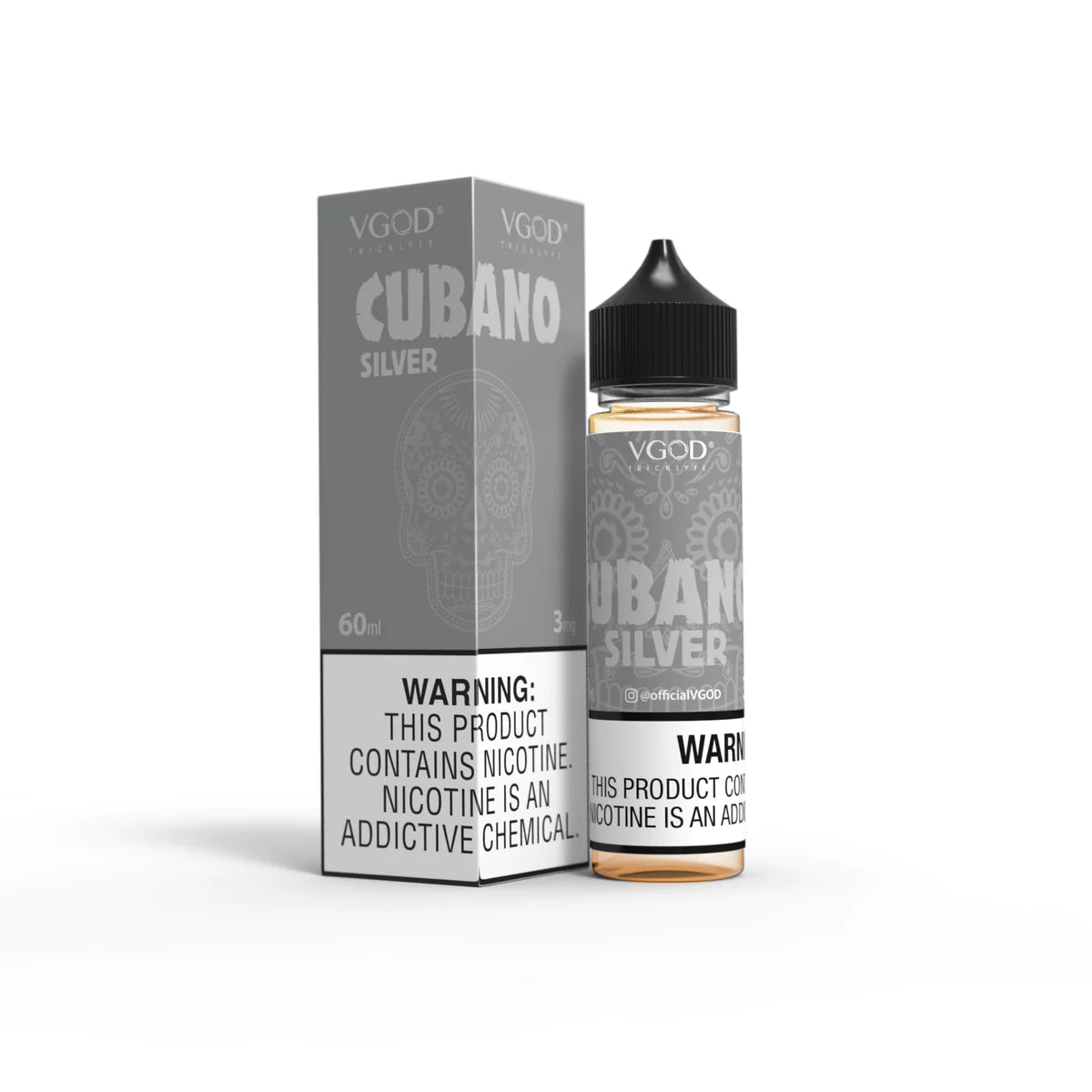 Cubano Silver by VGod | 60ML | E-Liquids | Indian Vape Ninja Indian Vape Ninja