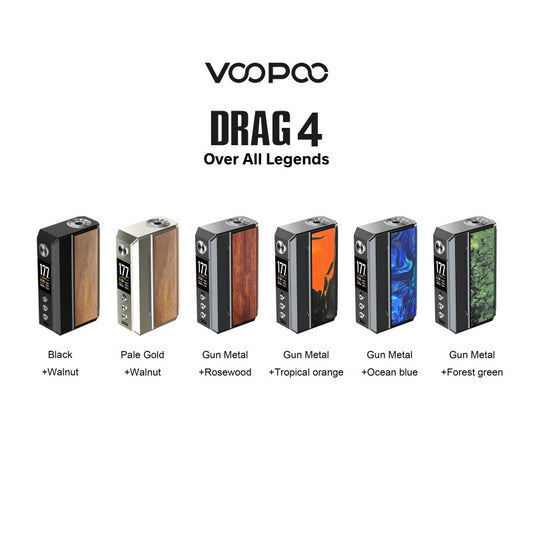 Voopoo Drag 4 Starter Vape Kit 177W Mod Device | Indian Vape Ninja Indian Vape Ninja