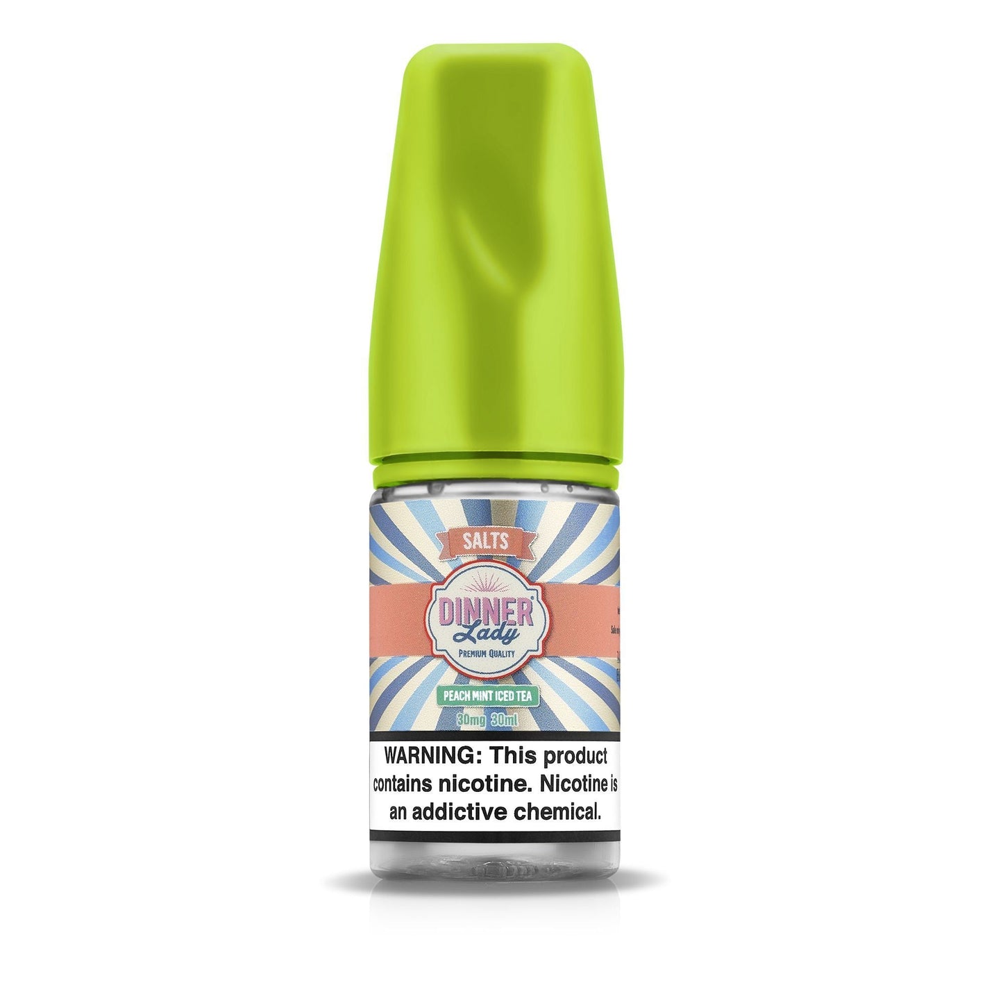 Peach Mint Iced Tea by Dinner Lady Salts | 30Ml Vape Juice | Indian Vape Ninja | 30MG | 50MG Indian Vape Ninja