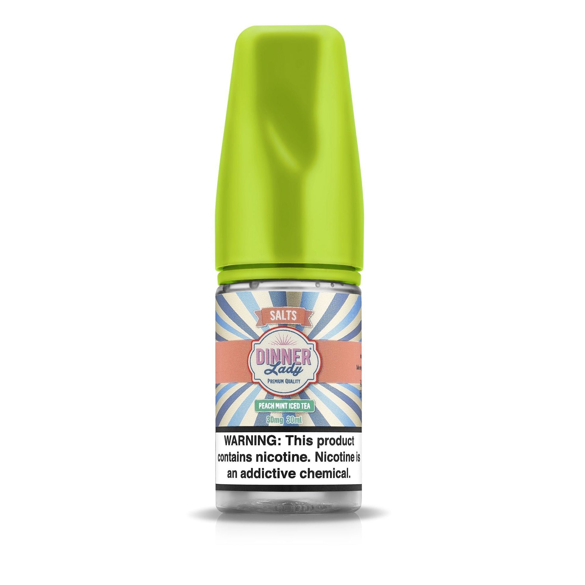 Peach Mint Iced Tea by Dinner Lady Salts | 30Ml Vape Juice | Indian Vape Ninja | 30MG | 50MG Indian Vape Ninja
