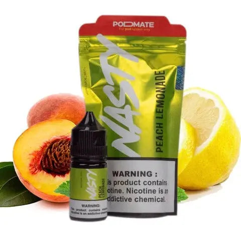 Peach Lemonade by Nasty Podmate Salt | 30ML | 35MG 50MG | Indian Vape Ninja Indian Vape Ninja