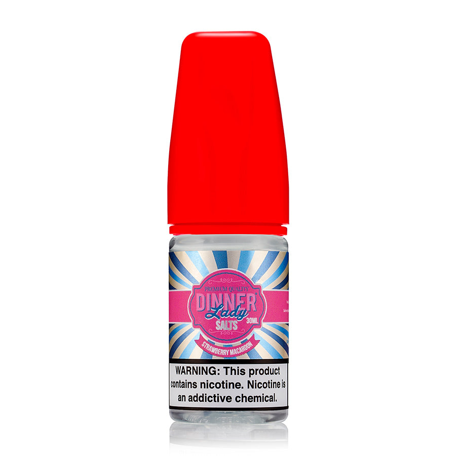 Strawberry Macaroon by Dinner Lady | 30ML Vape Juice | Indian Vape Ninja | 30MG | 50MG Indian Vape Ninja