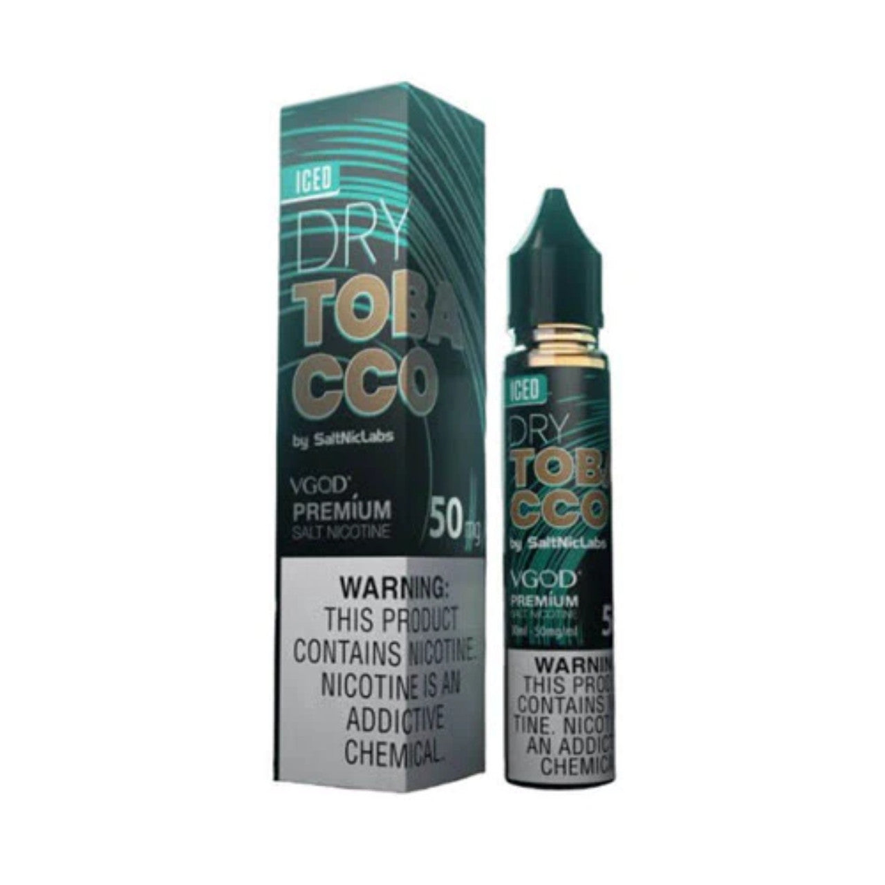 Iced Dry Tobacco - Vgod Salt | 30ML | 25MG 50MG | Indian Vape Ninja Indian Vape Ninja