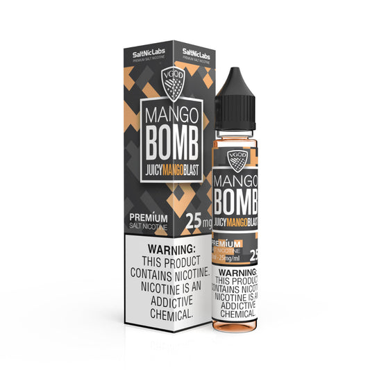 Mango Bomb - Vgod Salt | 30ML | 25MG 50MG | Indian Vape