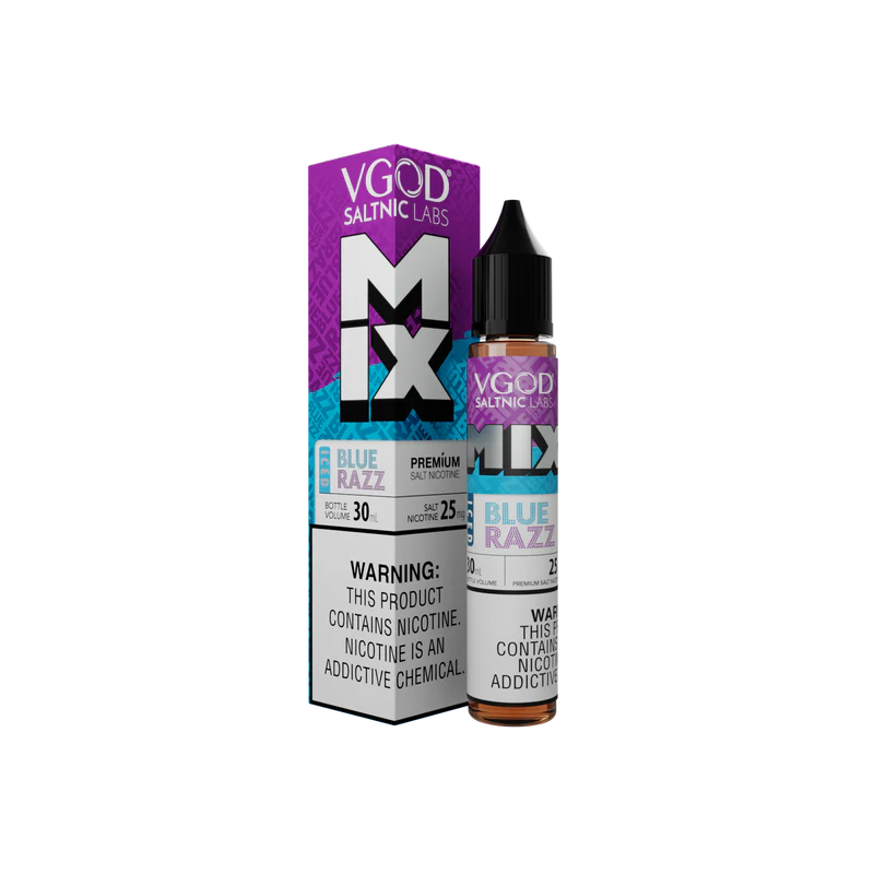 Mix Blue Razz Iced - Vgod Salt | 30ML | 25MG 50MG | Indian Vape Ninja Indian Vape Ninja