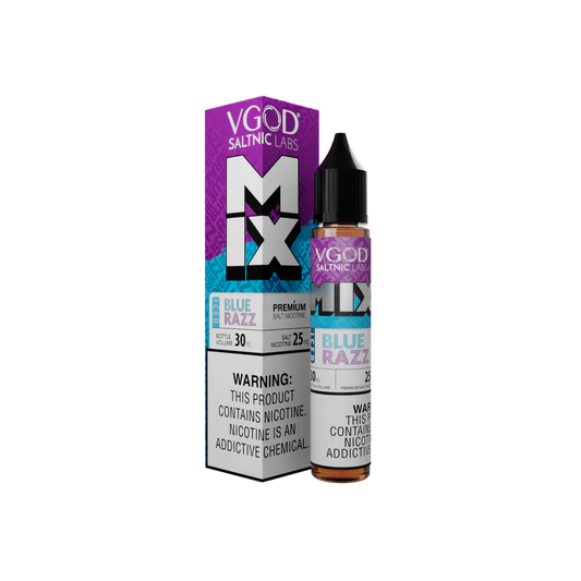 Mix Blue Razz Iced - Vgod Salt | 30ML | 25MG 50MG | Indian Vape