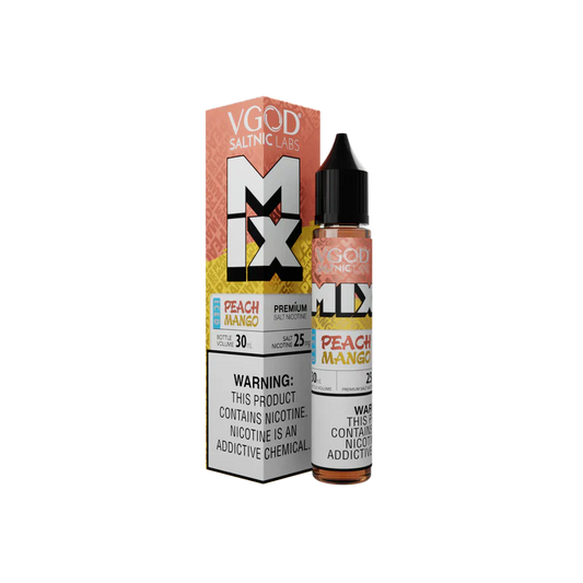 Mix Iced Peach Mango - Vgod Salt | 30ML | 25MG 50MG | Indian Vape