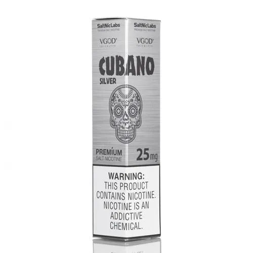 Cubano Silver - Vgod Salt | 30ML | 25MG 50MG | Indian Vape Ninja Indian Vape Ninja
