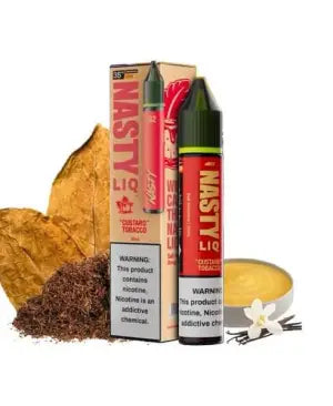 Nasty LIQ - Custard Tobacco | 30ML | 35MG 50MG | Indian Vape Ninja Indian Vape Ninja