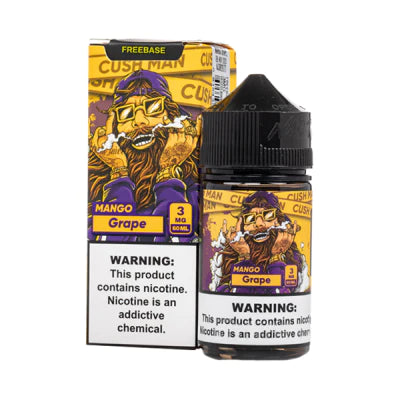 Mango Grape - Nasty Juice Cush Man Series | 60ML Vape Juice | 3MG,6MG vape paradise india