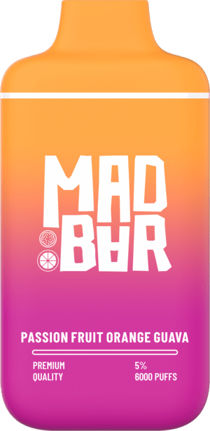 MAD BAR DISPOSABLE VAPE 6000 Puffs 5% | Indian Vape