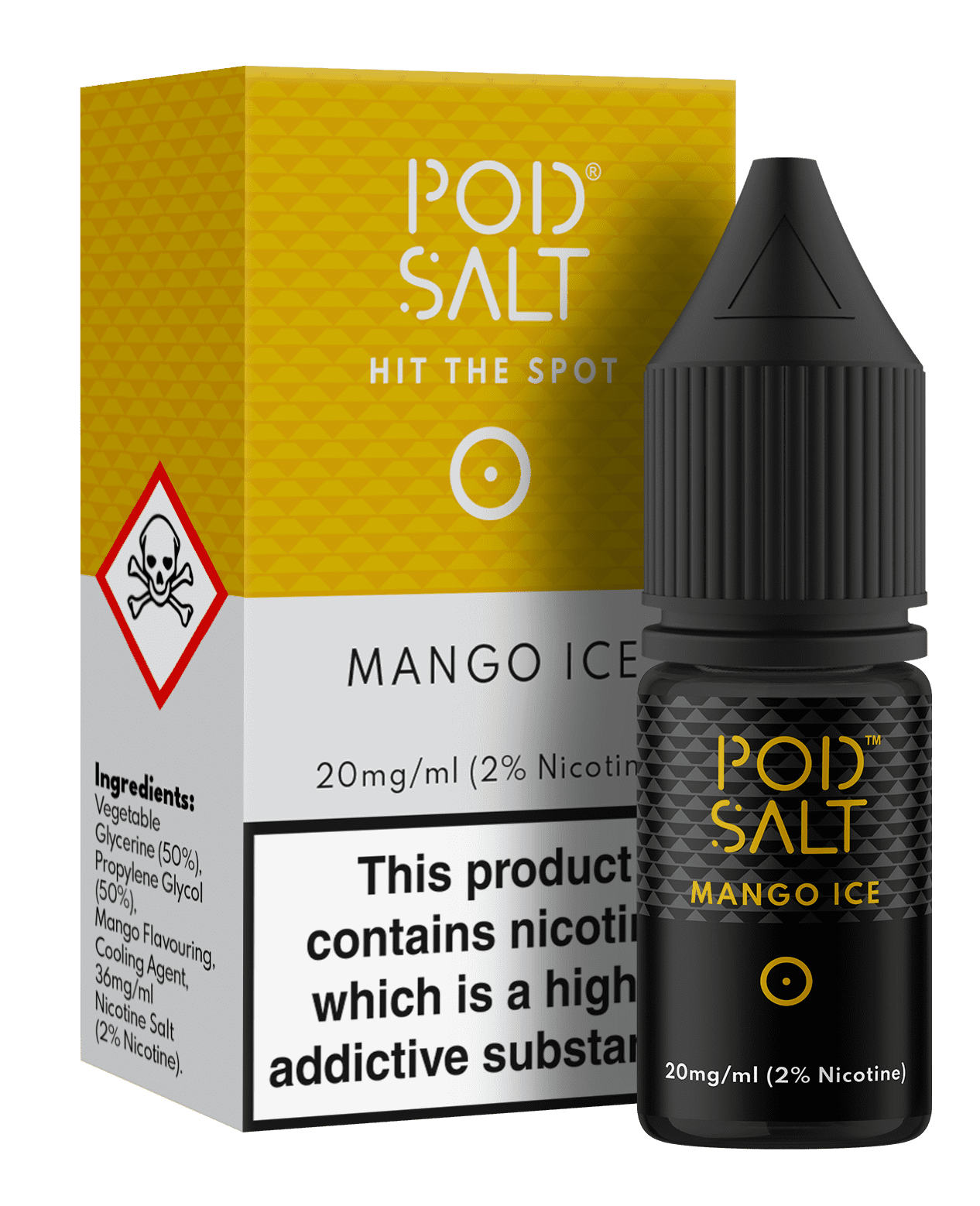 Mango ice POD SALT Salt | 30ML | 50MG 25MG | Indian Vape