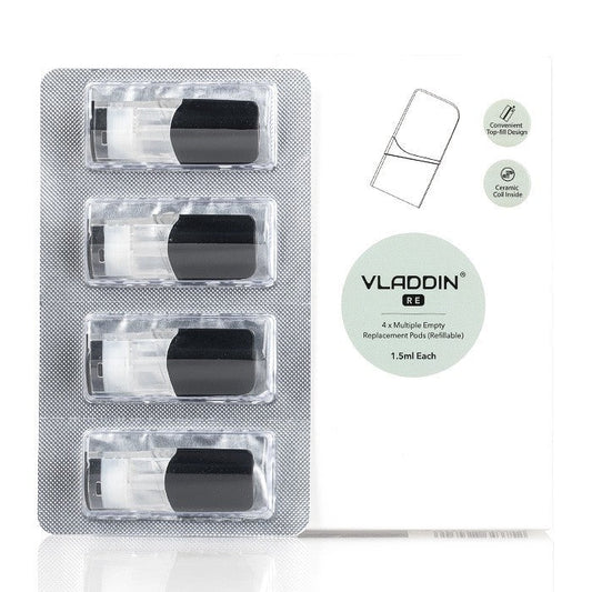 Vladdin RE Replacement Pods (4-PACK) | Indian Vape Ninja Indian Vape Ninja