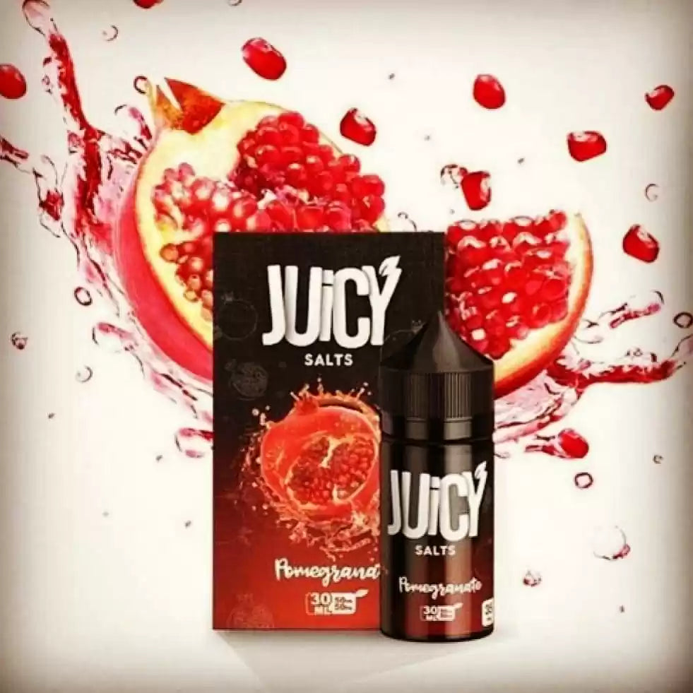 Pomegranate by Juicy Salts | 30ML Vape | 35MG 50MG | Indian Vape Ninja Indian Vape Ninja