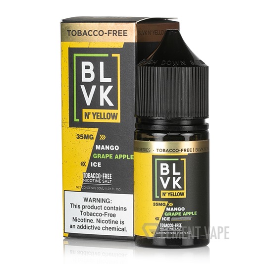 Mango Grape Apple Ice by BLVK N' Yellow Salts | 30ML | 35MG 50MG | Indian Vape Ninja Indian Vape Ninja