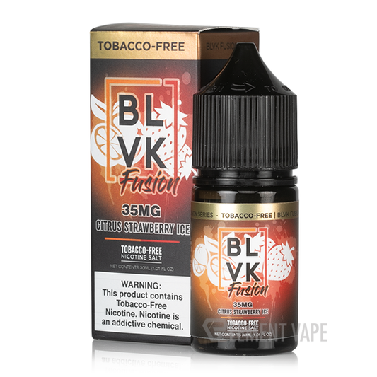 Citrus Strawberry Ice by BLVK Fusion Salts | 30ML | 35MG 50MG | Indian Vape Ninja Indian Vape Ninja