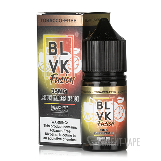 Lemon Tangerine Ice by BLVK Fusion Salts | 30ML | 35MG 50MG | Indian Vape Ninja Indian Vape Ninja