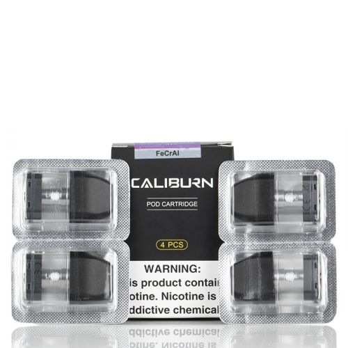 Caliburn Pod Kit Replacement Cartridges - 4-Pack |  India Vape Ninja Indian Vape Ninja